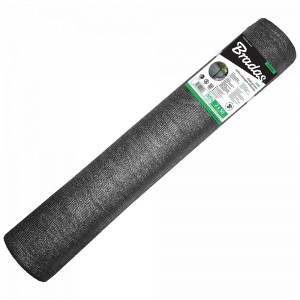 Siatka cieniująco-osłonowa 55%, 1,5x50m, 60g - szara