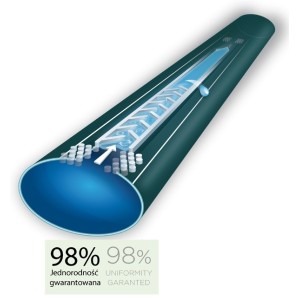 Taśma kroplująca 16/8mil/1l/h/10cm HIRRO TAPE 500m