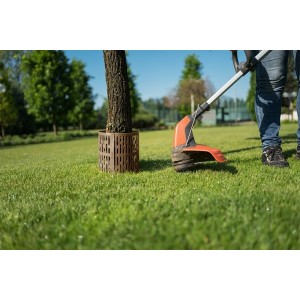 Osłona ochronna TreeSave do pni drzew 20x33cm, brązowa - 3szt.