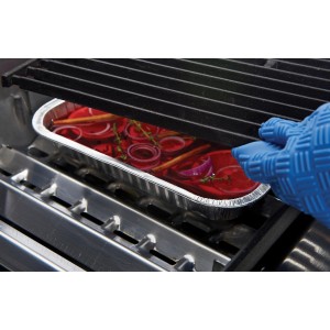 Wąska tacka aluminiowa 3szt. BROIL KING