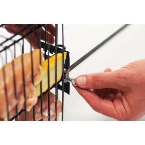 Płaski kosz do rożna