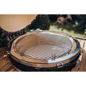Grill węglowy ceramiczny MONOLITH LeChef PRO 2.0 - 54cm, czarny