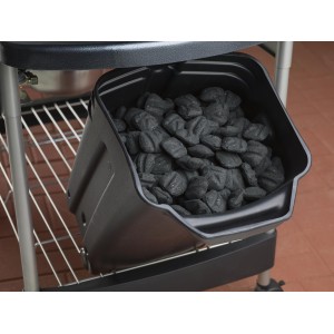 WEBER Grill węglowy Performer Deluxe GBS 57cm, Czarny