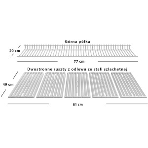Grill gazowy Broil King Imperial S 590 do zabudowy na gaz ziemny