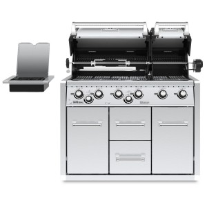 Grill gazowy Broil King Imperial S 690 do zabudowy z szafką na gaz ziemny