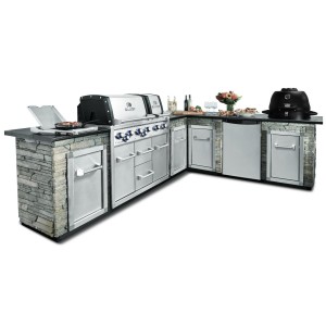 Grill gazowy Broil King Imperial S 690 do zabudowy z szafką na gaz ziemny