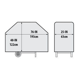 Pokrowiec Premium do grill Imperial - seria 600 BROIL KING
