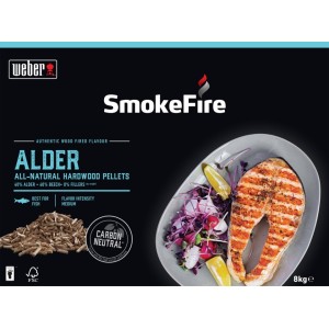 Pellet drzewny Olcha - 8kg WEBER