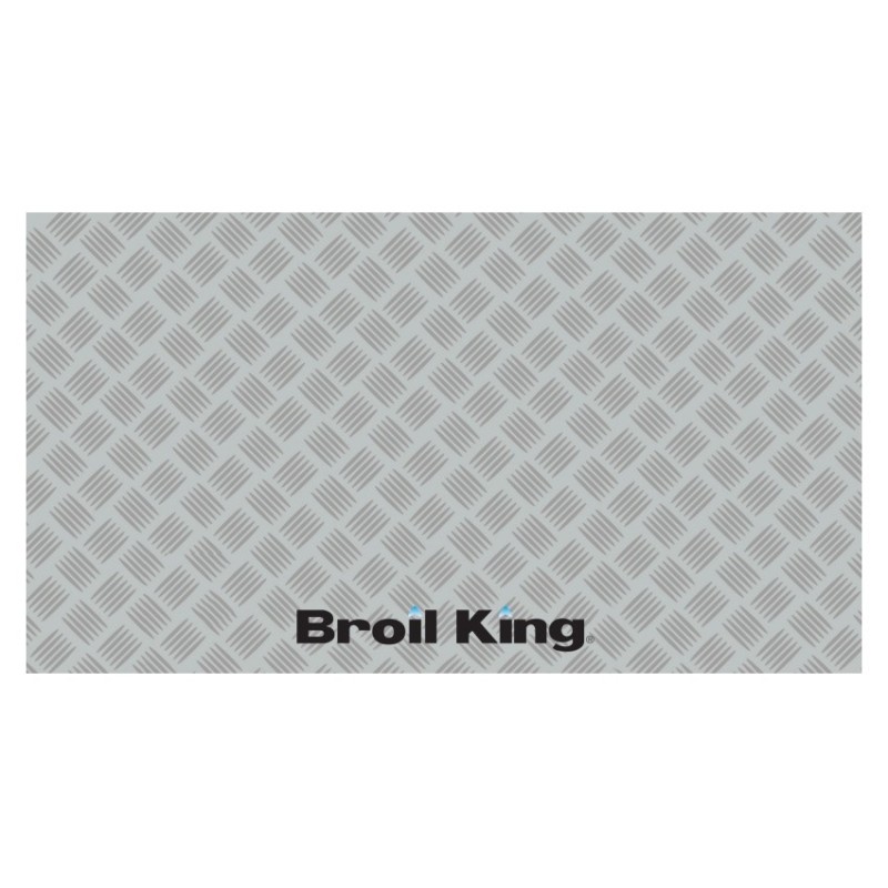 Mata pod grilla 180x90cm - srebrna BROIL KING