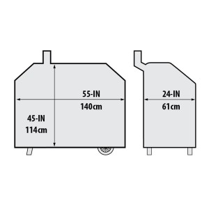 Pokrowiec Premium do grilli Regal Pellet 400 BROIL KING