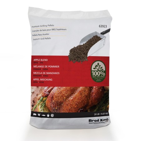 Pellet do wędzenia z jabłoni - 9kg BROIL KING