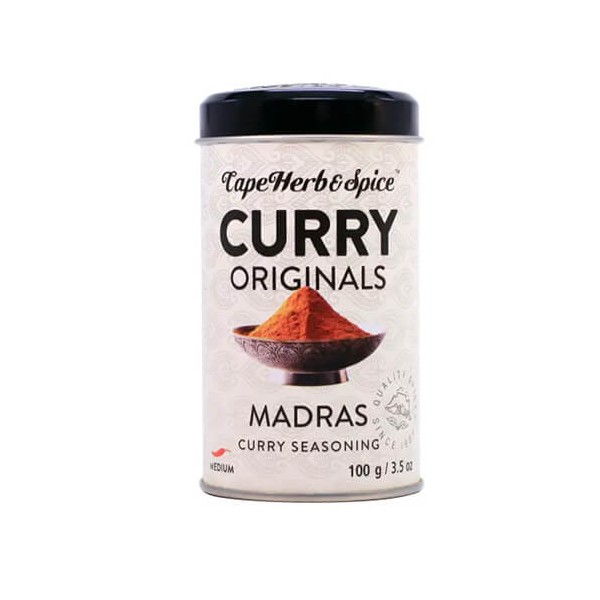 Przyprawa Madras Curry Rub 100g - Cape Herb & Spice