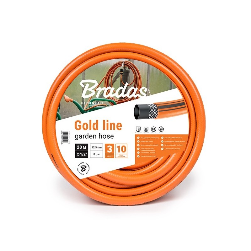 Wąż ogrodowy GOLD LINE 3/4" - 20m