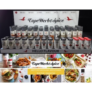 Przyprawa Sól z przyprawami z młynkiem 240g - Cape Herb & Spice