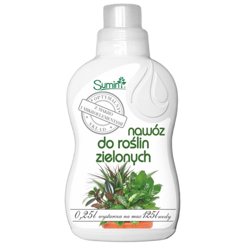 Nawóz płynny do roślin zielonych - 250ml SUMIN