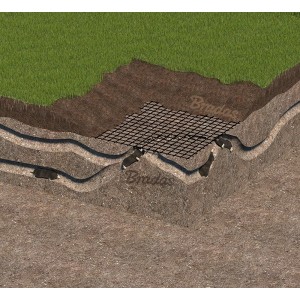 Siatka uniwersalna UNINET, 14x16mm, 1,5x100m, 40g/m2