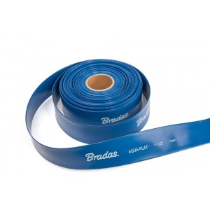 Wąż płaski AQUA - FLAT PE/EVA 2" - 50m w zestawie z opaską W.P.1