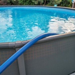 Wąż płaski AQUA - FLAT PE/EVA 2" - 50m w zestawie z opaską W.P.1
