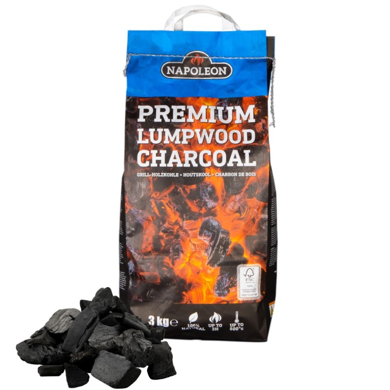 Węgiel drzewny - 3kg NAPOLEON