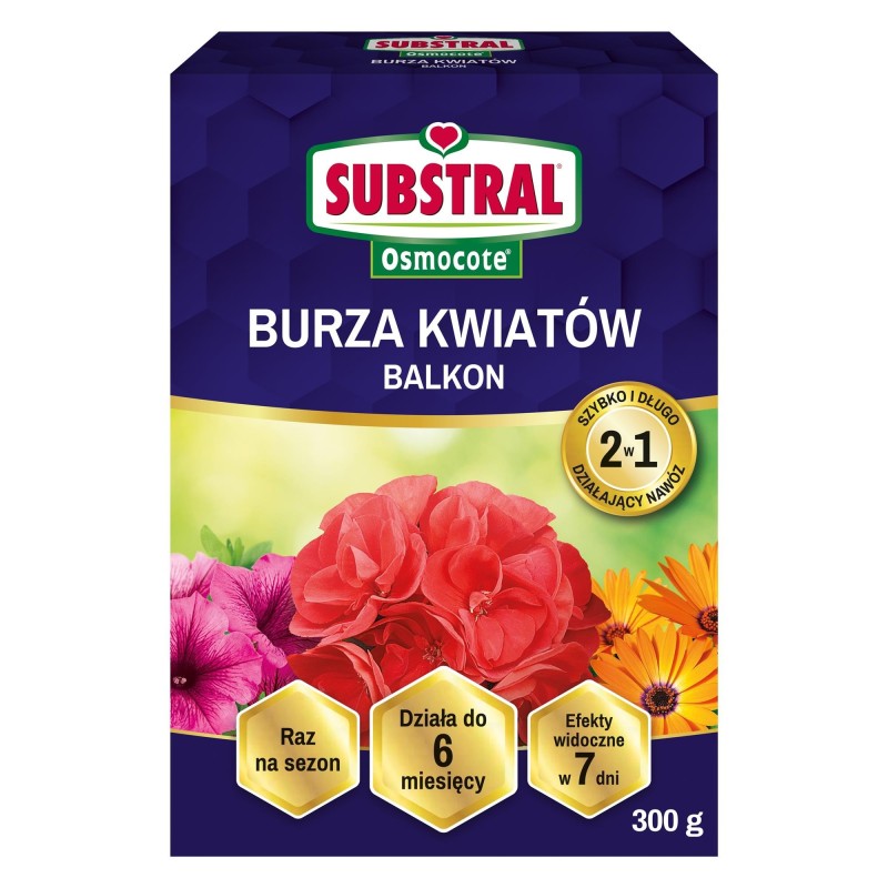 Osmocote 2w1 Nawóz Burza Kwiatów - 300g