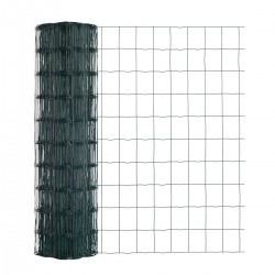 Siatka ogrodzeniowa PROSTA PVC - 1x10m - zielona