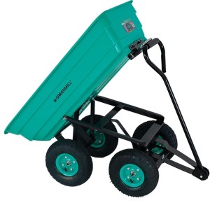 Wózek ogrodowy ręczny - wywrotka 75L