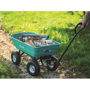Wózek ogrodowy ręczny - wywrotka 75L
