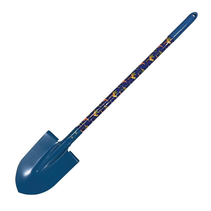 Szpadelek metalowy dla dzieci, niebieski 74cm