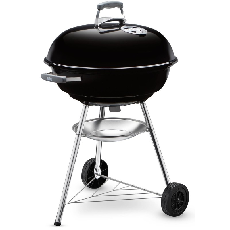 WEBER Grill węglowy Compact Kettle 57 cm, Czarny