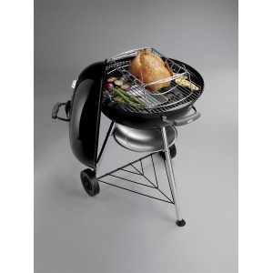 WEBER Grill węglowy Compact Kettle 57 cm, Czarny