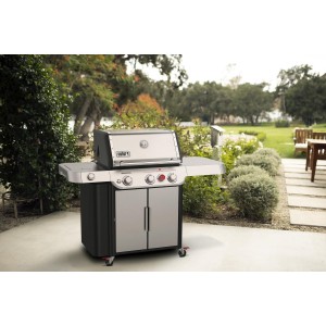 Grill gazowy Weber Genesis S-335, Stal Nierdzewna