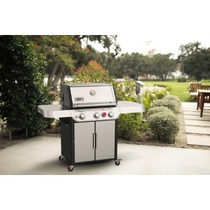 Grill gazowy Weber Genesis S-325s, Stal Nierdzewna