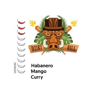 Sos Hula Curry - 200ml DZIKI BILL