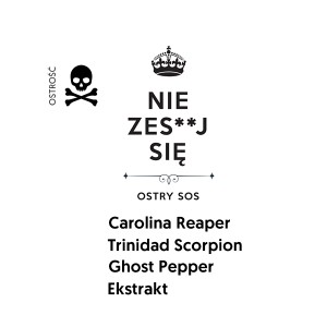 Ostry Sos Nie Zesraj Się - 100ml DZIKI BILL