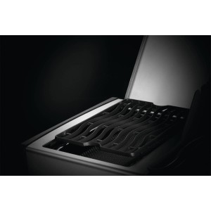 Grill gazowy Napoleon Rogue SE 625 RSIB z palnikiem rożna i palnikiem bocznym Sizzle Zone, Czarny