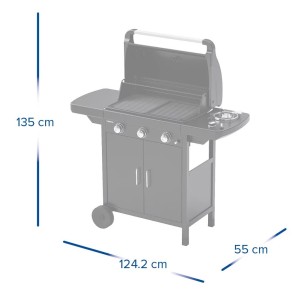 CAMPINGAZ Grill gazowy COMPACT 3 EXS
