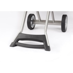 Grill gazowy Napoleon TravelQ 285X na kartusze z wózkiem nożycowym, Czarny