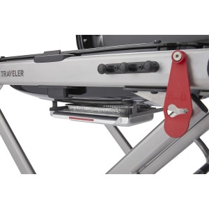 Grill gazowy Weber Traveler Stealth Edition, Czarny