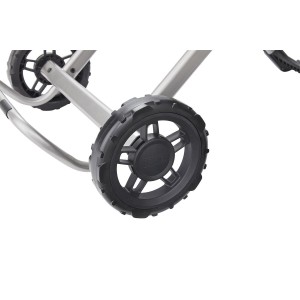 Grill gazowy Weber Traveler Stealth Edition, Czarny