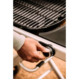 Grill gazowy Weber Traveler Stealth Edition, Czarny