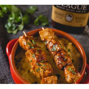 Sos BBQ Whiskey Maple 432g - RUFUS TEAGUE