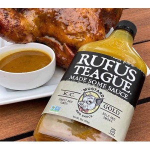 Sos BBQ KC Gold Mustard 397g - RUFUS TEAGUE