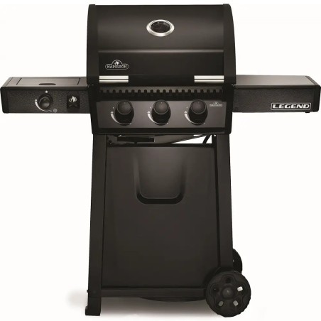 Grill gazowy Napoleon Legend 365 SB z kuchenką boczną, Czarny