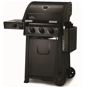 Grill gazowy Napoleon Legend 365 SB z kuchenką boczną, Czarny