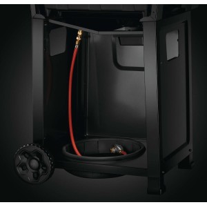 Grill gazowy Napoleon Legend 365 SB z kuchenką boczną, Czarny