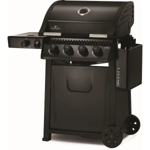 Grill gazowy Napoleon Legend 425 SB z kuchenką boczną, Czarny