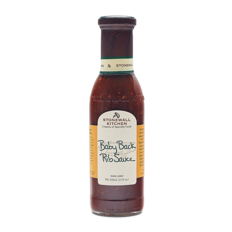 Baby Back Rib Sauce 330ml - STONEWALL KITCHEN