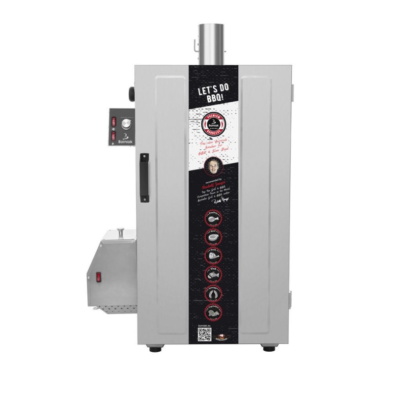 Smoker BBQ 70L INOX Simple BORNIAK