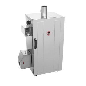 Smoker BBQ 70L INOX Timer BORNIAK