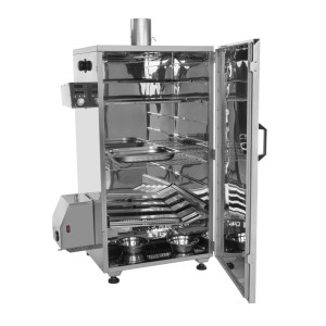 Smoker BBQ 150L INOX Timer BORNIAK